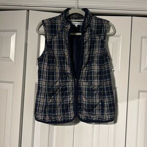 Croft and Barrow plaid vest